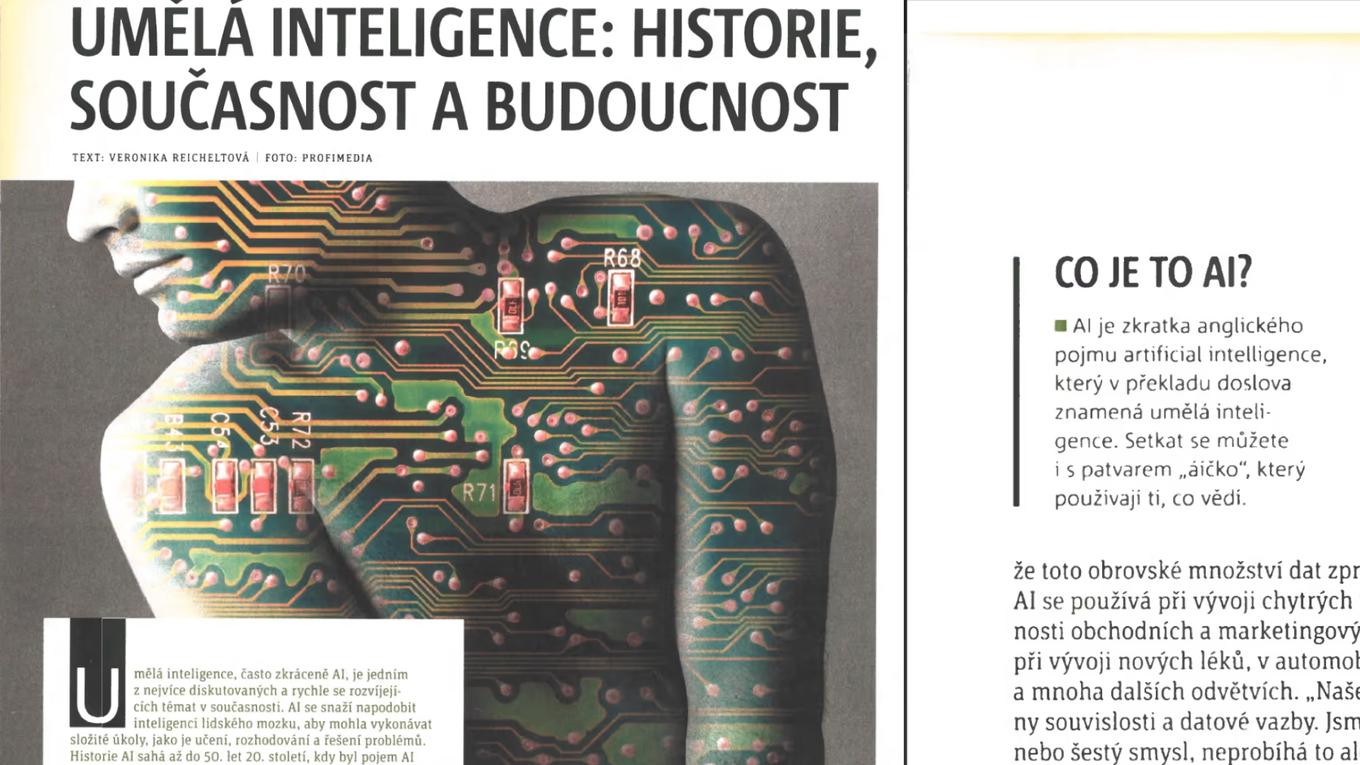 Uměl&aacute; inteligence: Historie, současnost a budoucnost